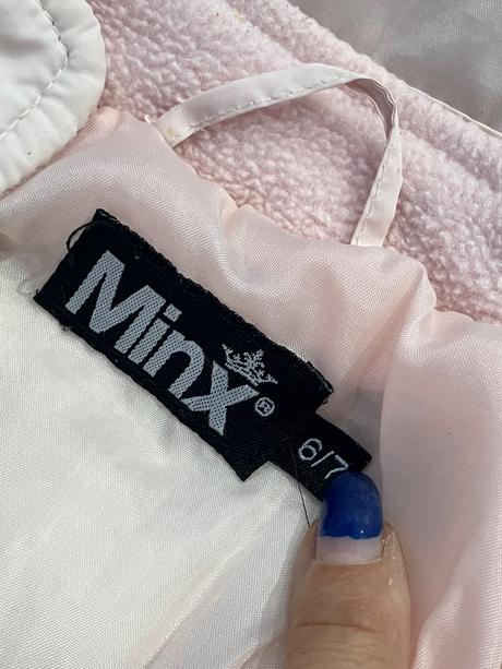 Dievčenská zimná bunda s kapucňou minx (6-7 r.), minx,116
