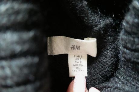 Dlhý mäkký sveter/šaty, h&m,s