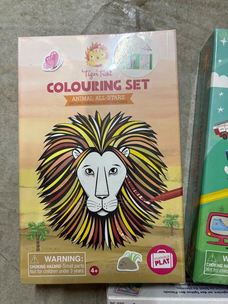 Tiger tribe - set pre chalana na malovanie, 