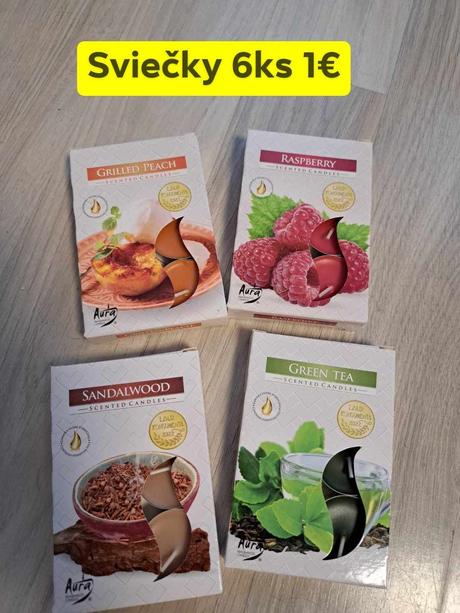 Sviečky 6ks, 