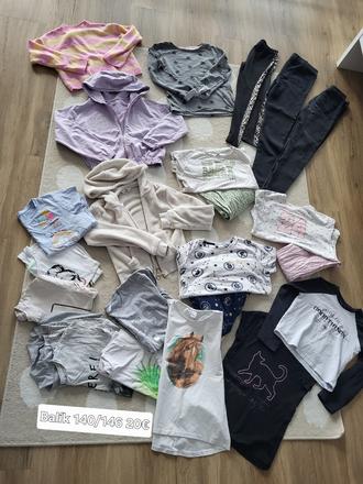 Balík oblečenia dievča, 140–152