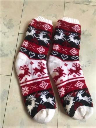 Kožušinové vyššie ponožky, 38