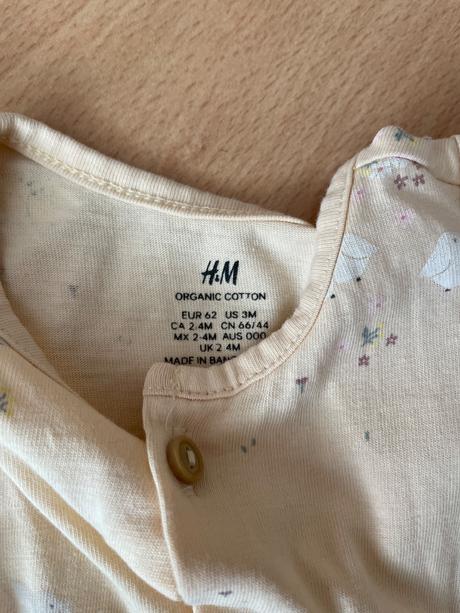 Pyzamko/overal, h&m,62