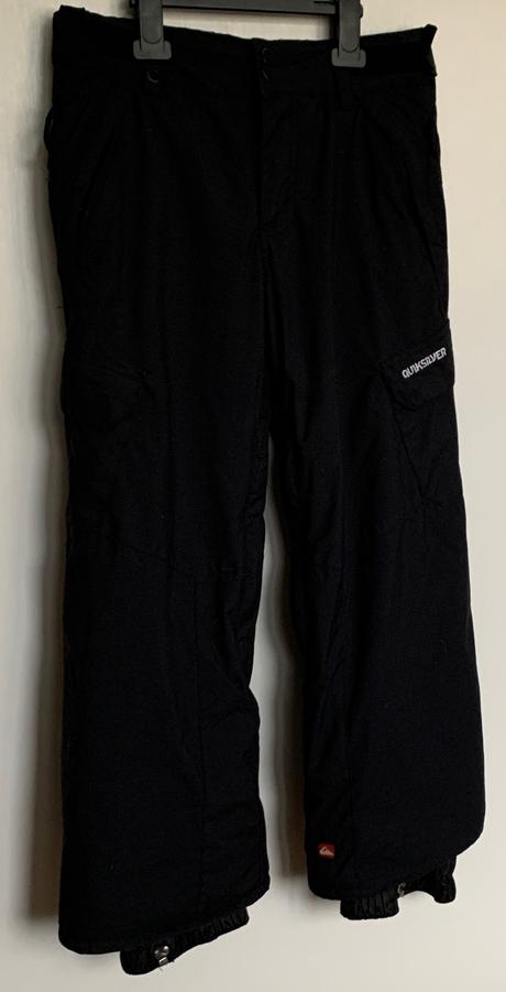 Quiksilver čierne otepľovačky, quiksilver,140