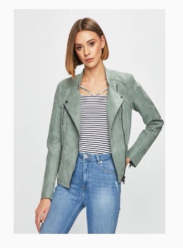 Dámska koženková bunda, only,40 / l / m