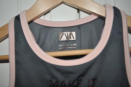 Športová podprsenka, top, zara,146