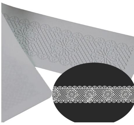 Silikónová forma čipka č.23, cip-15,