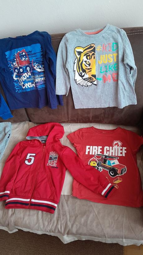 Balík oblečenia 98-104, 104–116