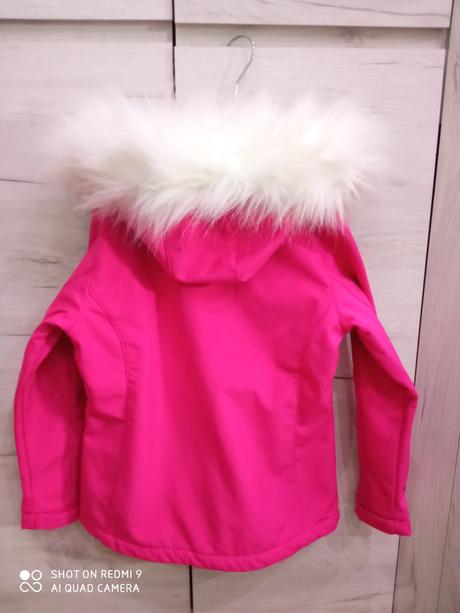 Softvérová bunda s kožušinkou, lewro,128