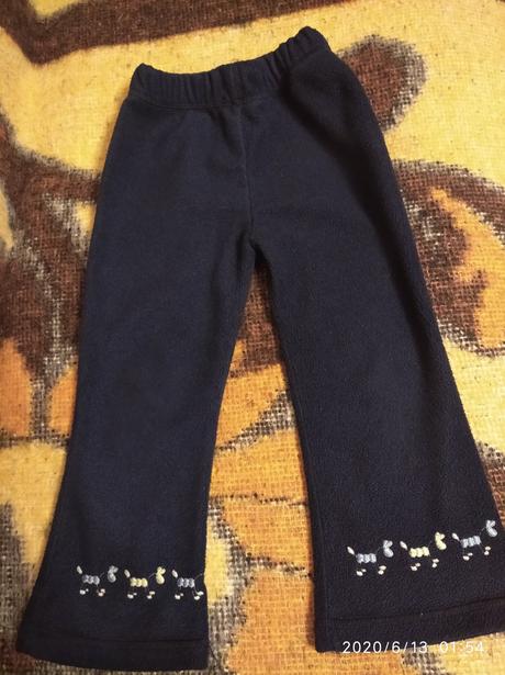 Hrubé fleesove teplaky, 104