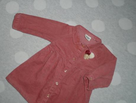 Menčestrové šaty na 6 mesiacov, 68