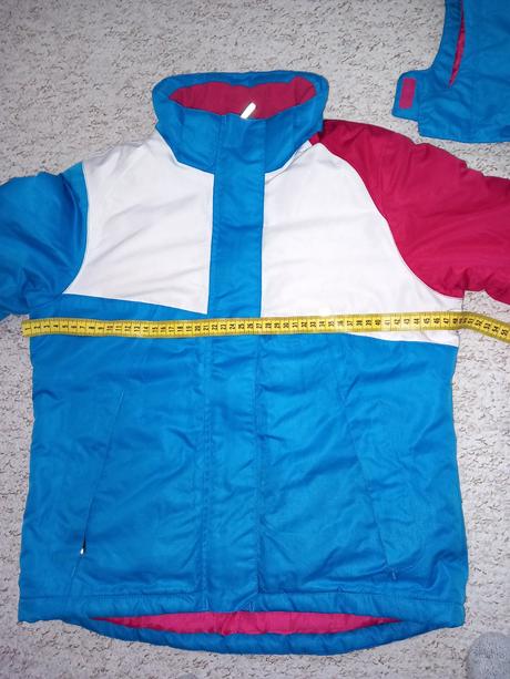 Lyziarska dievcenska bunda 134/140, crivit,134