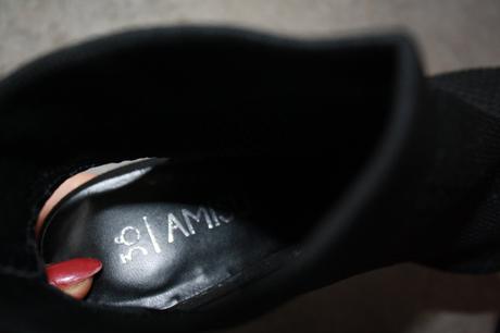 Jarno - jesenne cizmicky s otvorenou spickou, new look,38