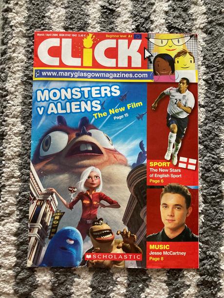 Anglický jazyk časopisy a cd,