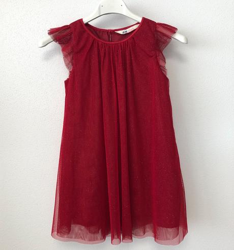 Šaty tylové dievčenské h&m č.110, 4-5y, h&m,110
