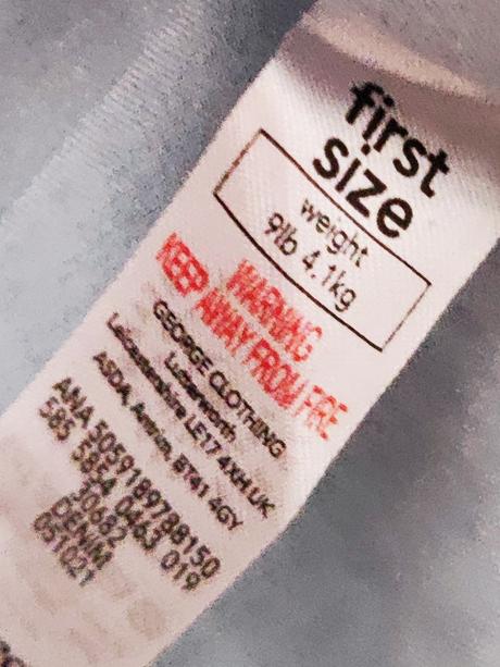 Tenká riflová bundička pre bábätko, george,62