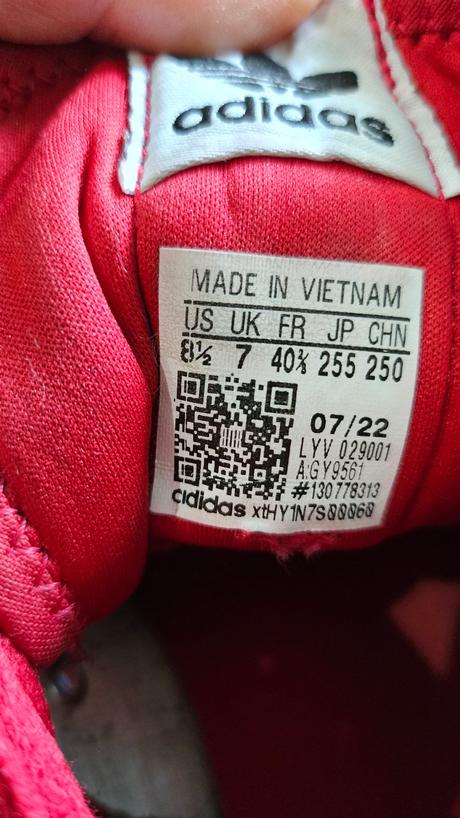 Adidas nizza platform red, cena s poštou, adidas,40