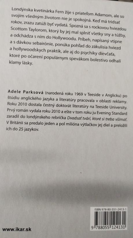 Adele parksová - klamy lásky, 