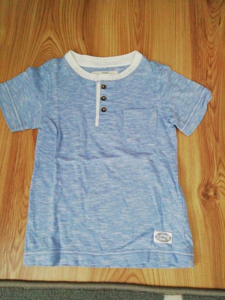 Tricko modre, h&m,98