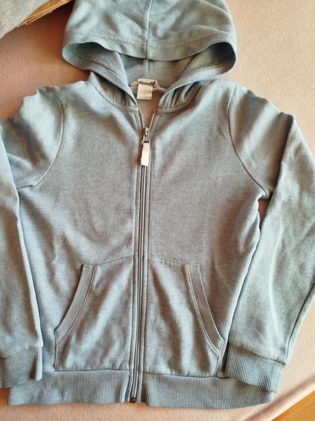 Mikina s kapucňou, h&m,134