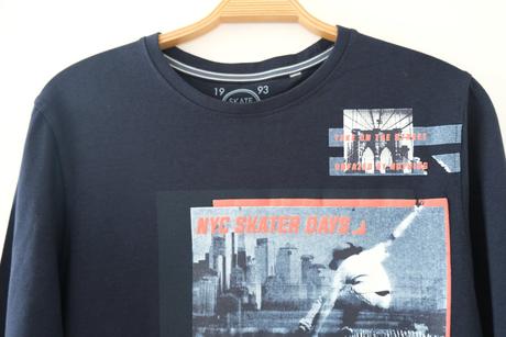 Tričko nyc skater days, c&a,170