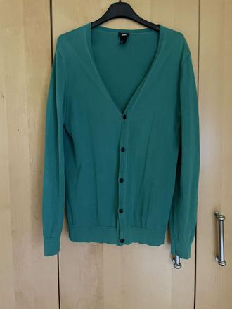 Pánsky sveter zelený č.m, h&m,m