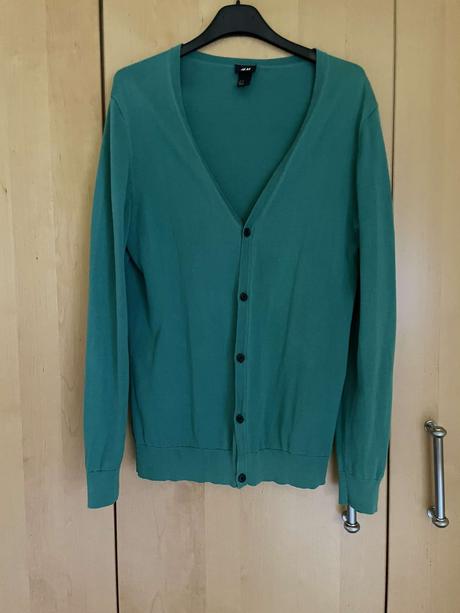 Pánsky sveter zelený č.m, h&m,m