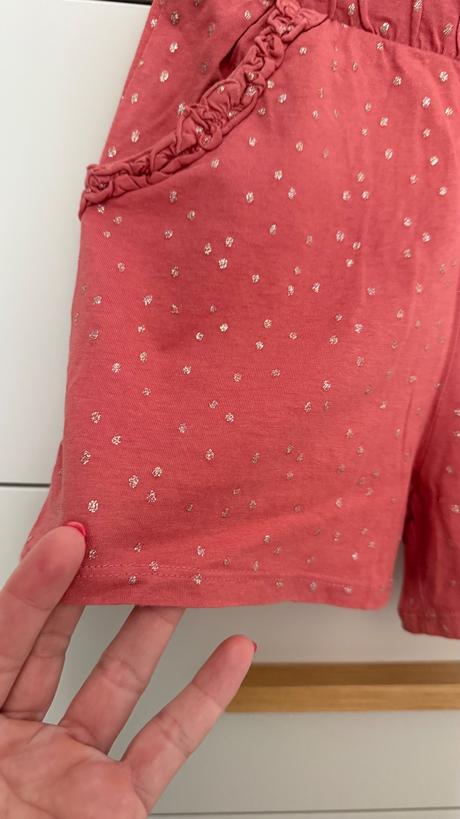 Tehlové šortky h&m 134/140, h&m,140