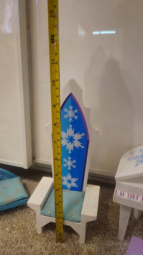 Barbie, elsa, dj pult nábytok, 