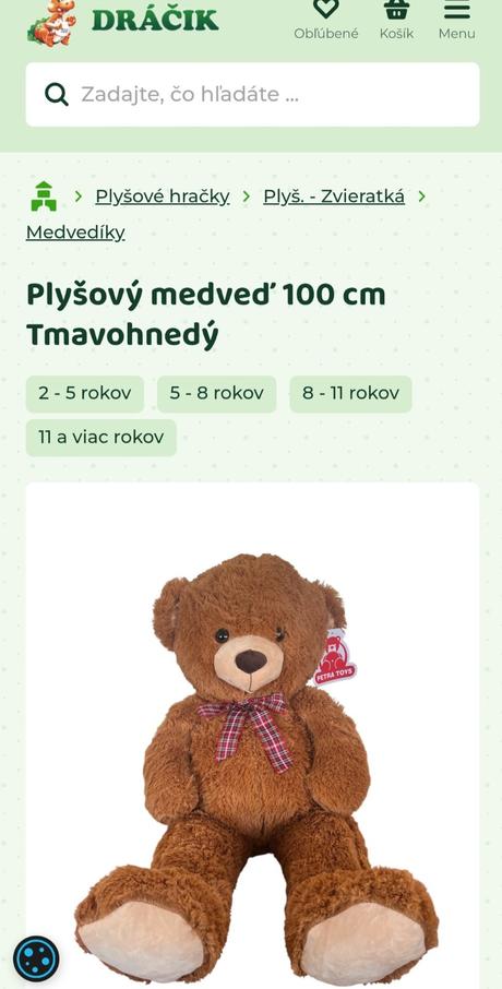 Plyšový medvedík, 