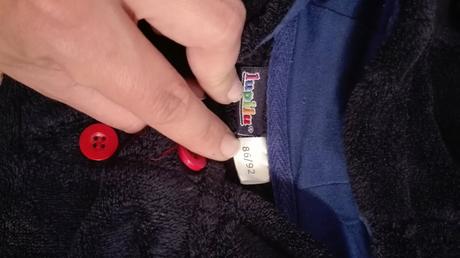 Flisova mikinka, lupilu,86