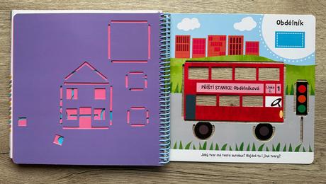 Kniha obkresli si tvary za 3eur,