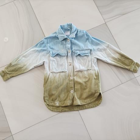 Rifľová bunda, bershka,s