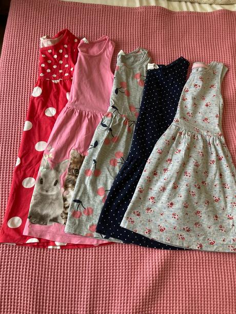Šaty 5x zn.h&m (veľ.110), 110