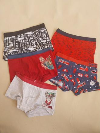 5x boxerky ..cena spolu, 140