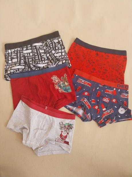 5x boxerky ..cena spolu, 140