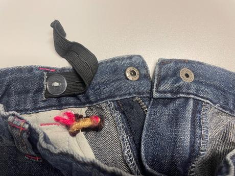 Riflová suknička., 128