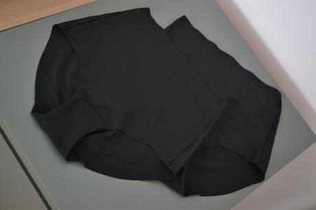 Neviditeľné čierne tvarujúce nohavičky m 2 ks, h&m,m