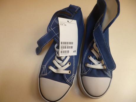 Riflové členkové tenisky č.3, h&m,33