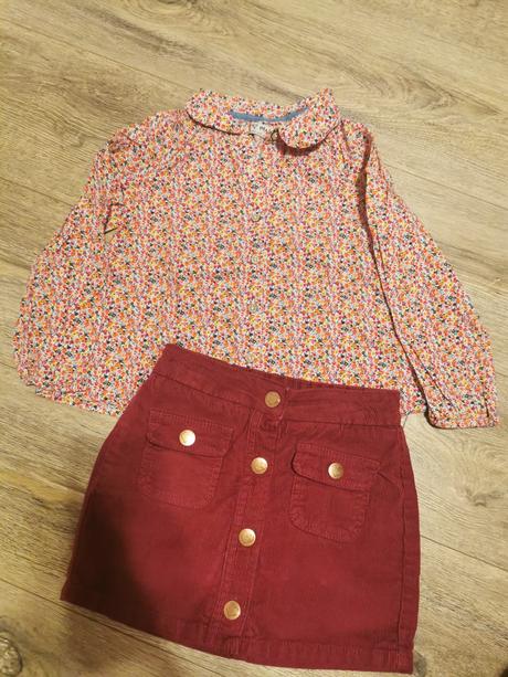 Košeľa ,sukňa, next,104