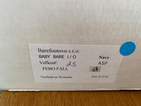 Baby bare febo fall vel. 23, baby bare shoes,23