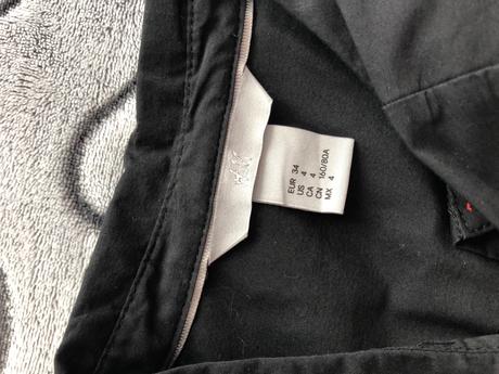 Čierna košeľa, h&m,34