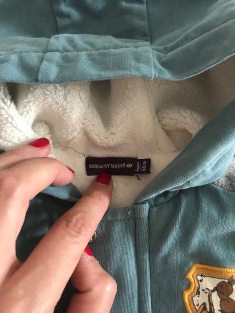 Hrubá mikina, sergent major,68