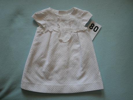 Biele šaty, lindex,80