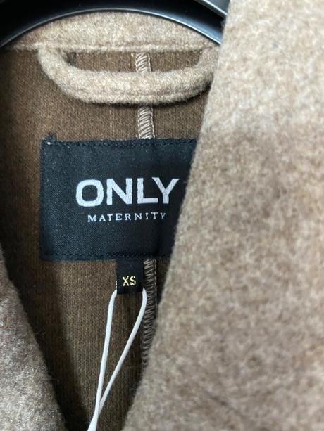 Tehotenský zimný kabát only xs/34, only,xs