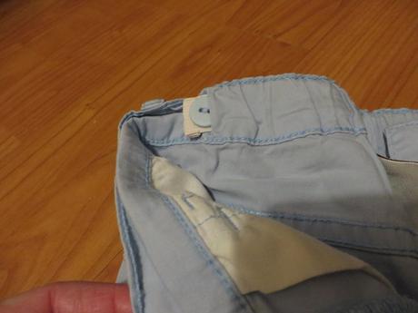 Dievčenské svetlomodré nohavice -veľ. 116, palomino,116