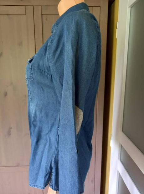 Dámska modrá rifľová blúzka, tally weijl,s