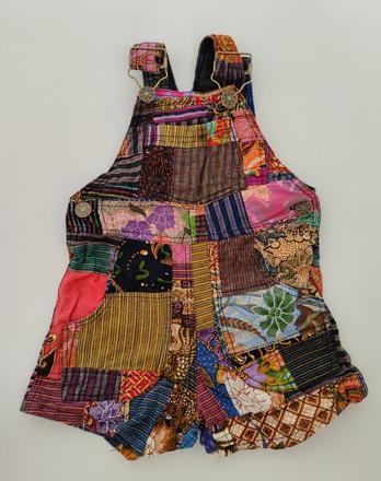 Šortky na traky a la patchwork, 86