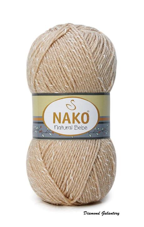 Priadza natural bebe - rôzne farebné odtiene, 