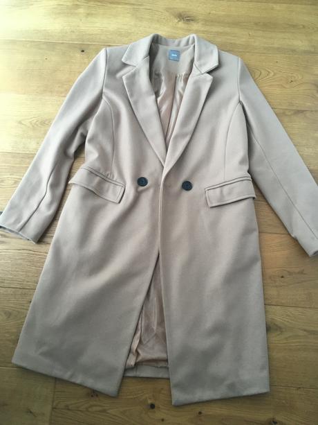 Béžový kabát zoot, s